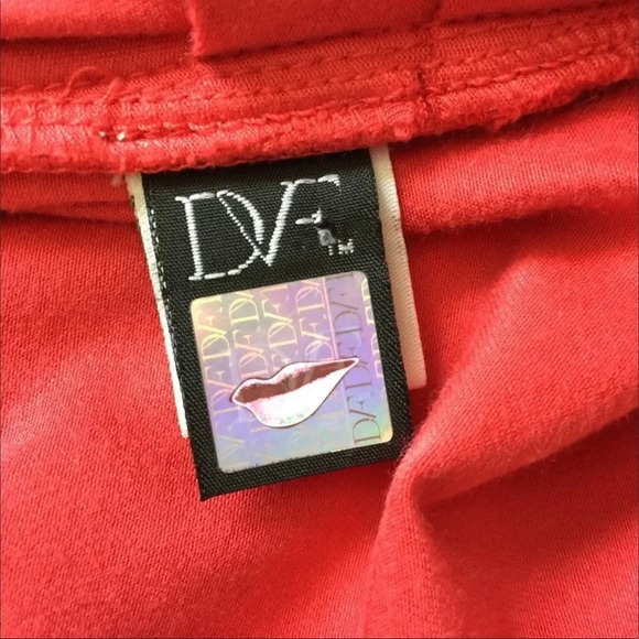 Diane Von Furstenberg Parker Dress Coral Sleeveless Size M - Picture 10 of 11